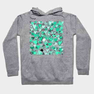 GREEN HEARTS Hoodie